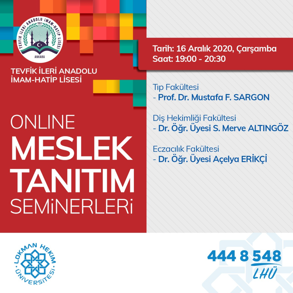 Tevfik İleri Anadolu İmam Hatip Lisesi Meslek Tanıtım Semineri