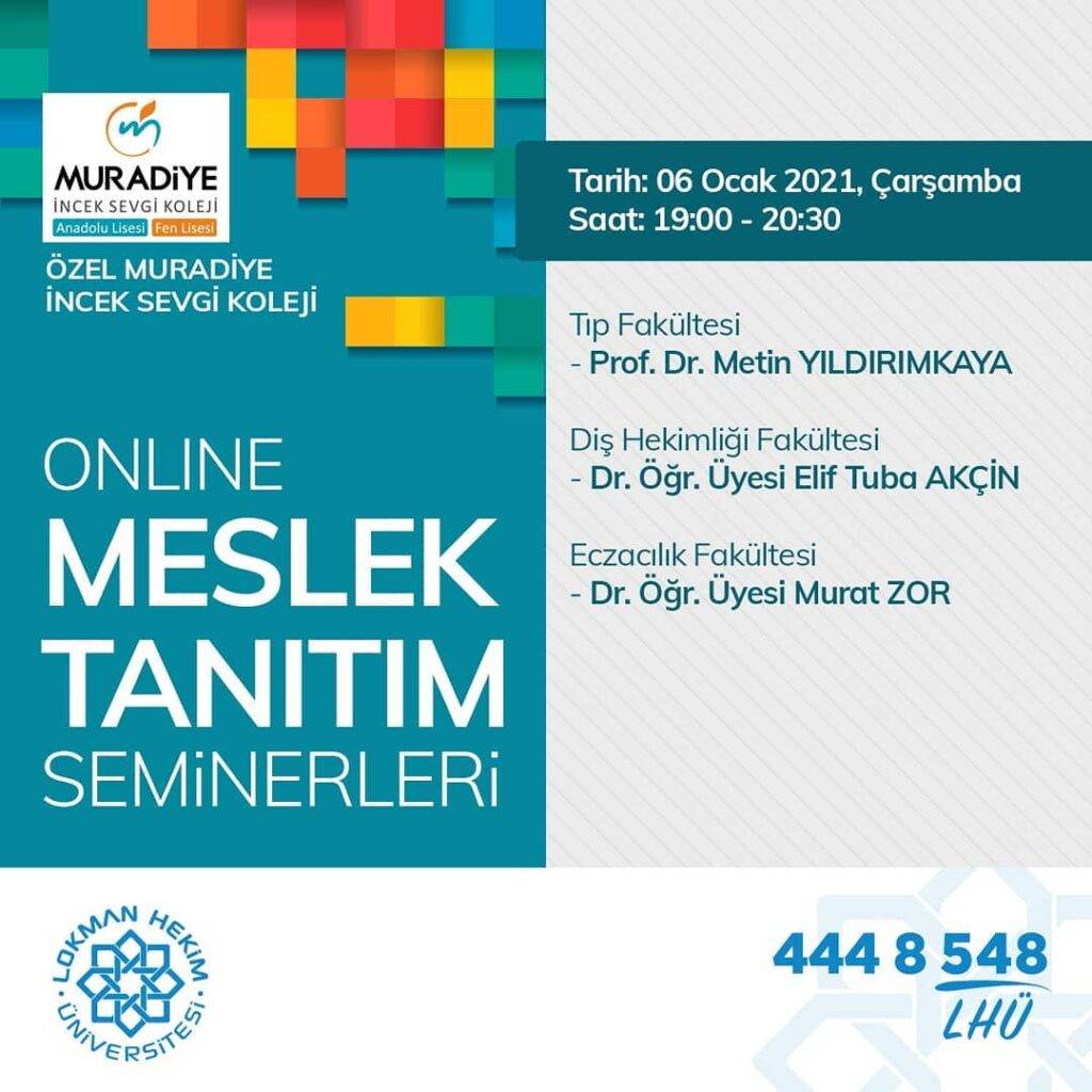 Özel Muradiye İncek Sevgi Koleji Meslek Tanıtım Semineri