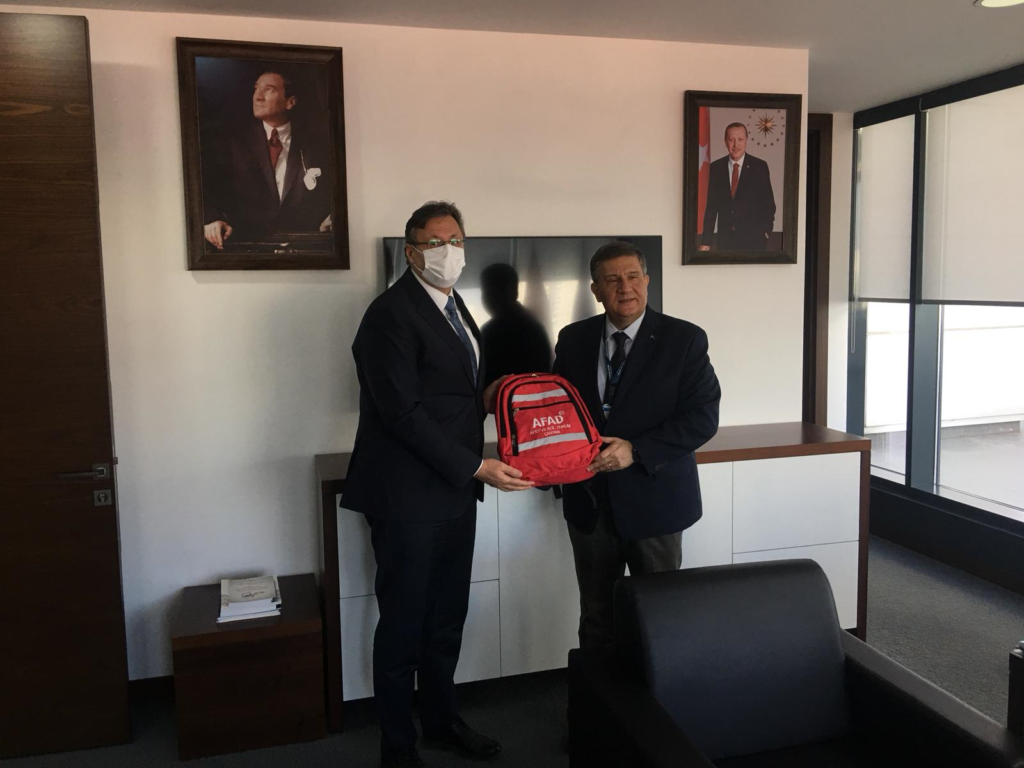 Afad Ankara İl Müdürü Üniversitemizi Ziyaret Etti