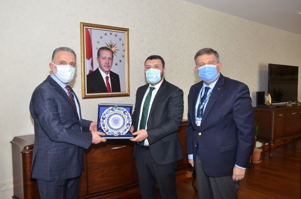 Kosgeb Başkanı Ziyaret Edildi