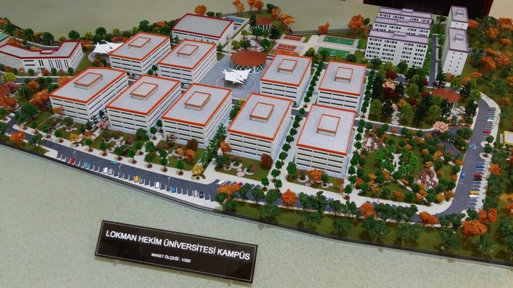 lokman hekim universitesi kampus plani
