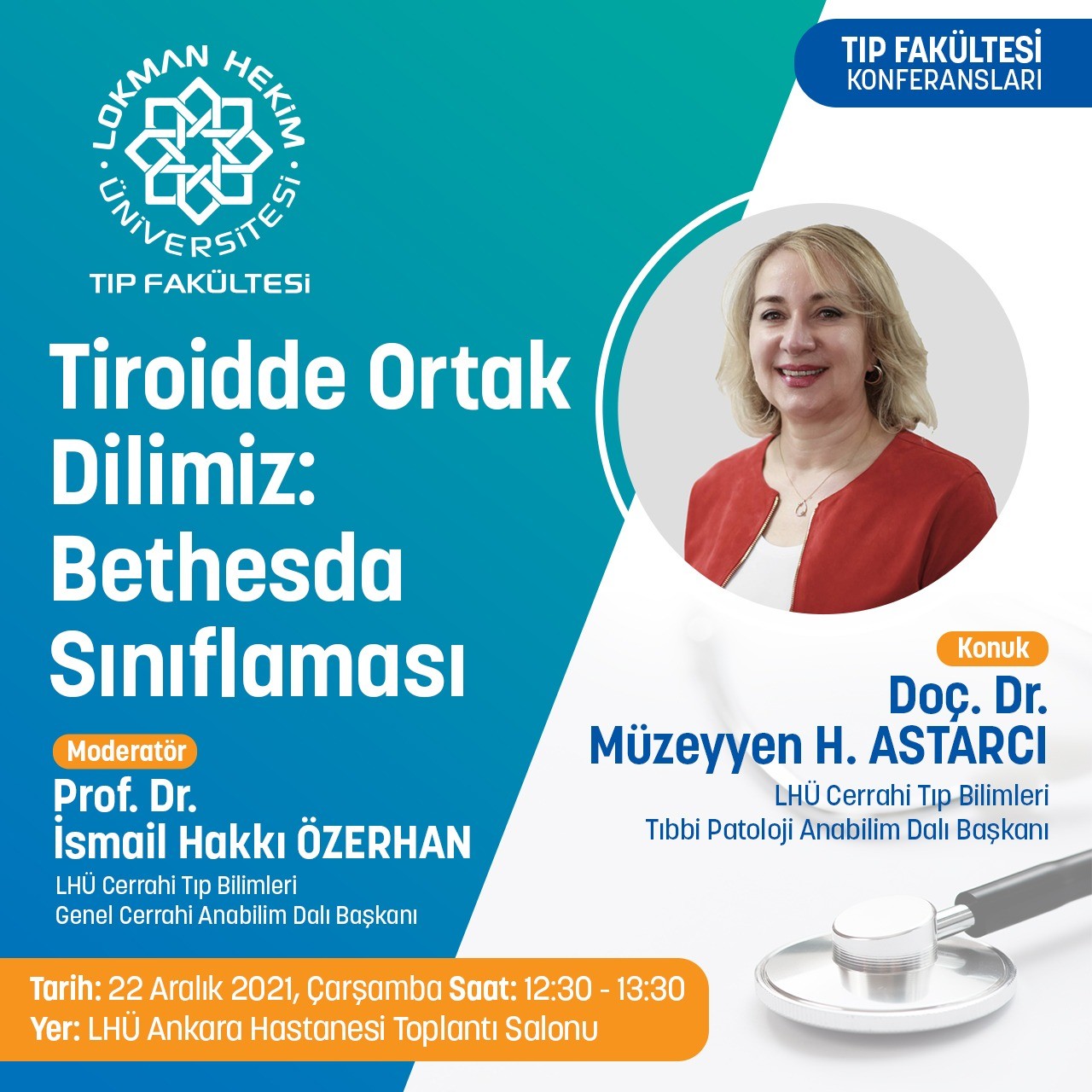 Tiroidde Ortak Dilimiz: Bethesda Sınıflaması Konferansı Hk.