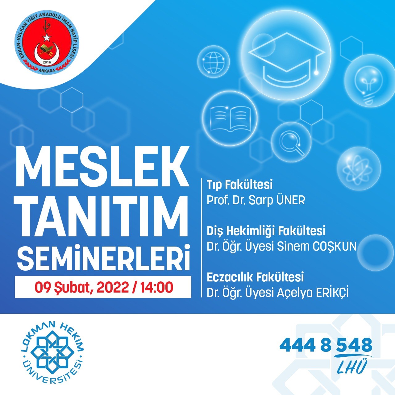 Erkan Volkan Yiğit Anadolu İmam Hatip Lisesi Meslek Tanıtım Semineri