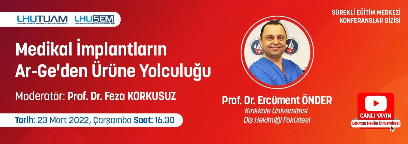 Medikal İmplantların Ar-ge'den Ürüne Yolculuğu