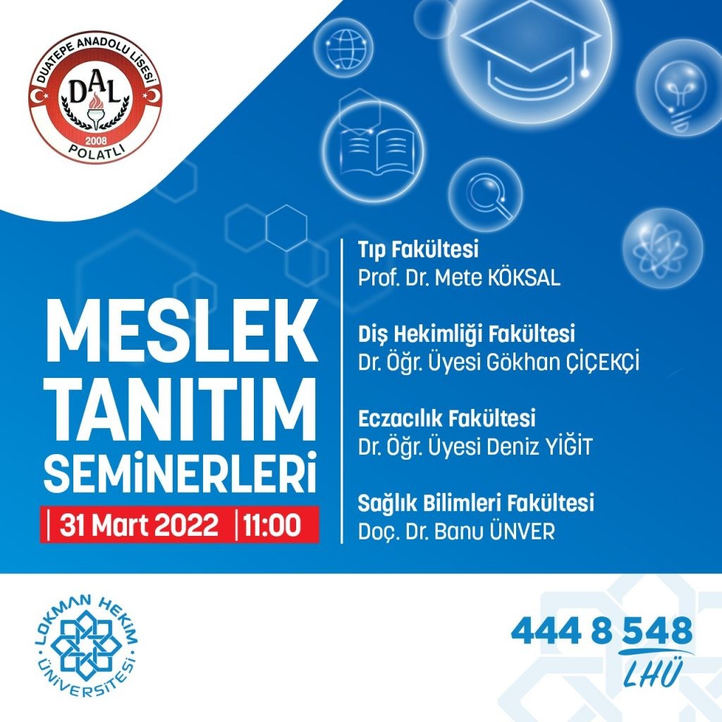 Duatepe Anadolu Lisesi Meslek Tanıtım Semineri