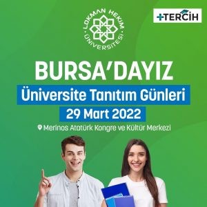 Bursa Üniversite Tercih Ve Kariyer Günlerinde Yerimizi Aldık