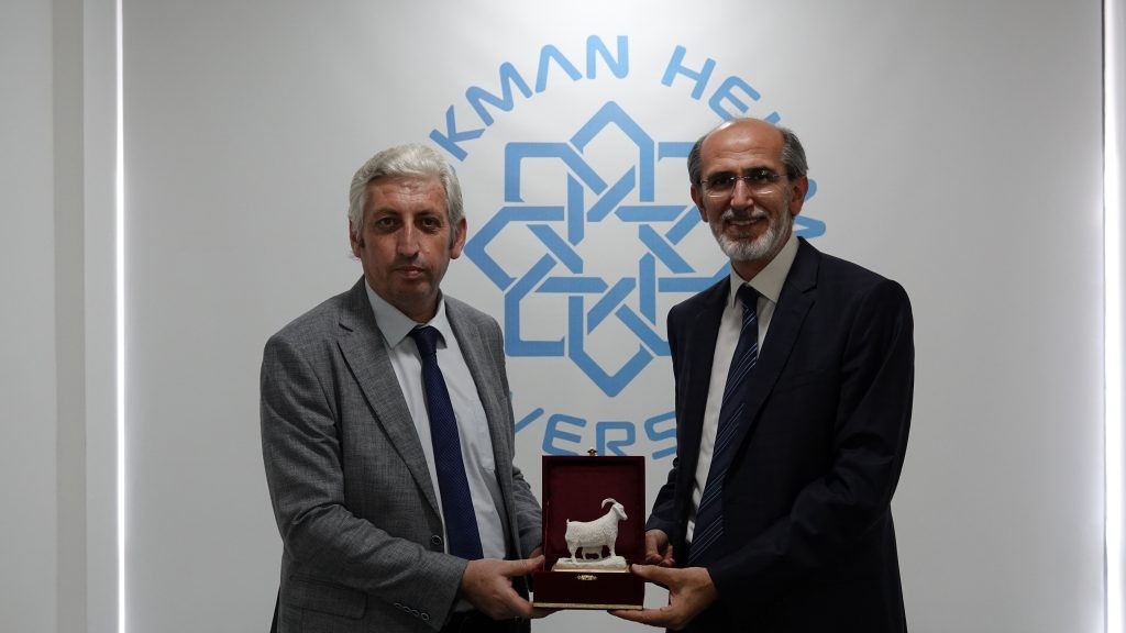 Rektör Prof. Dr. Fatih Gültekin’e Hayırlı Olsun Ziyareti